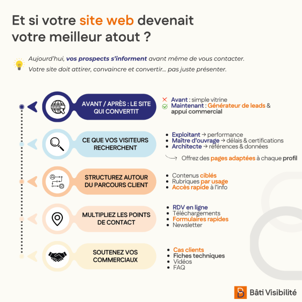 Site web atout stratégie commerciale