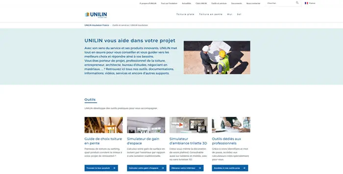site-web-isolation-unilin