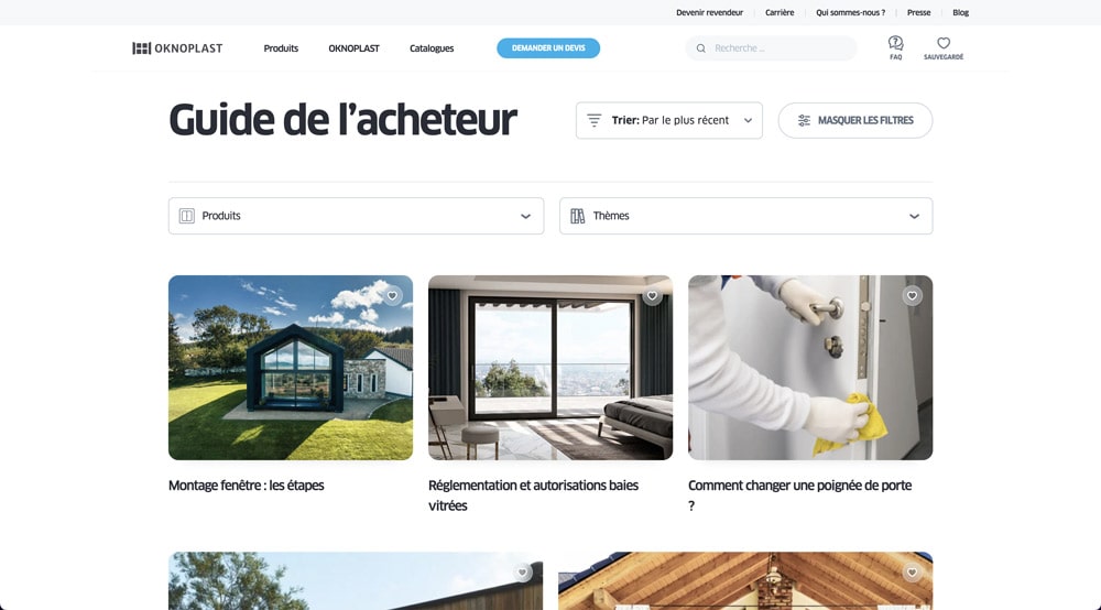 blog Oknoplast menuiserie extérieure