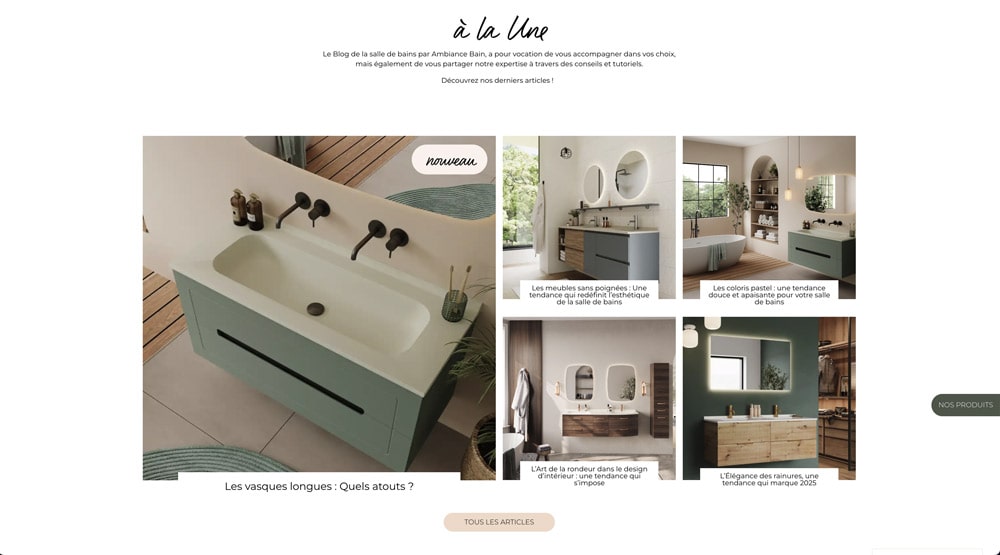 blog d'Ambiance bain