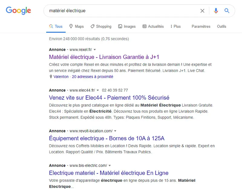 googleads-electricite
