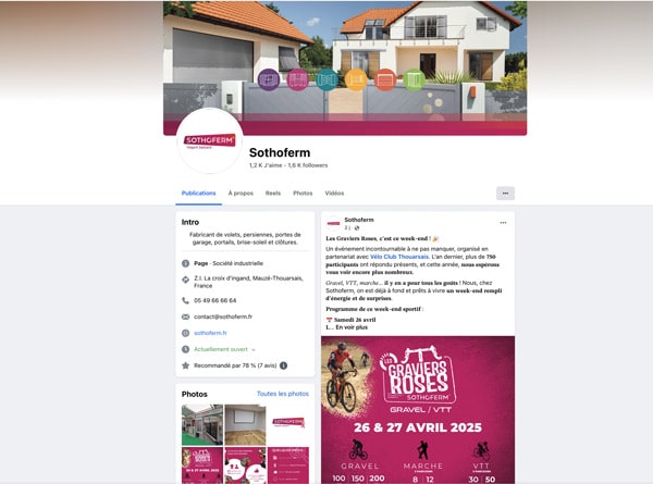 community management Facebook Sothoferm fermeture