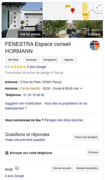 google-my-business-fermeture