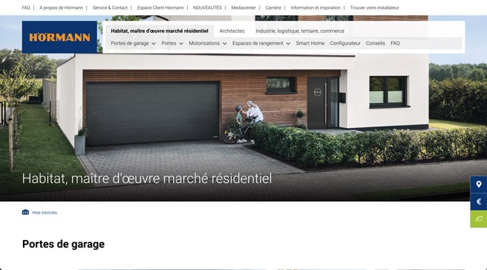 site web Hormann fermeture