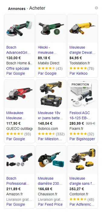 google-shopping-outillage