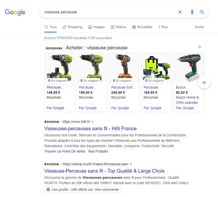 googleads-outillage-visseuse