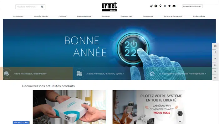 site web URMET