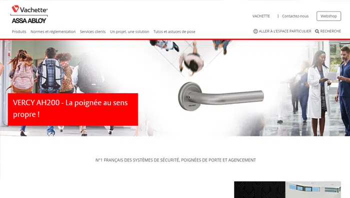 site web vachette