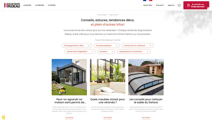 blog véranda gustave rideau
