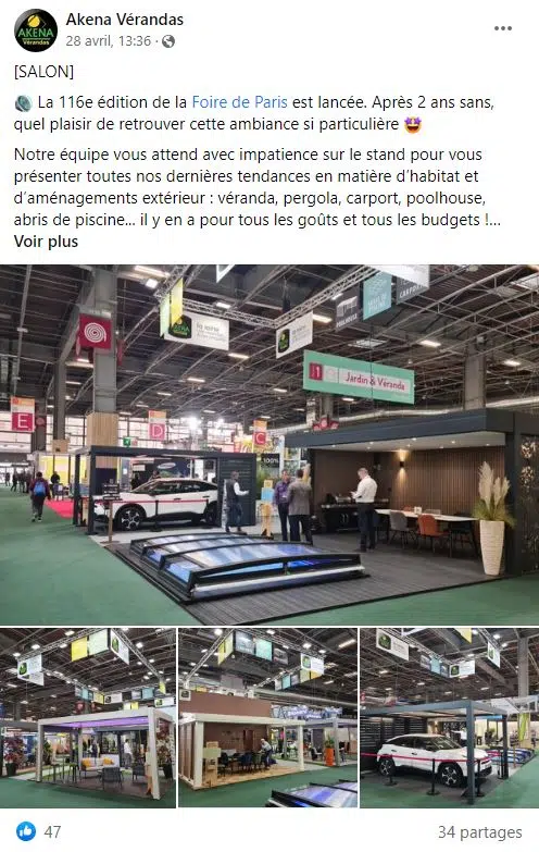 réseaux sociaux véranda akena