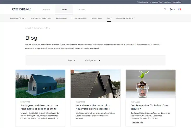 blog couverture cedral