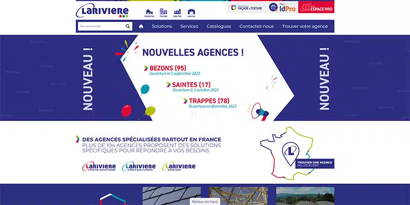 site web couverture lariviere