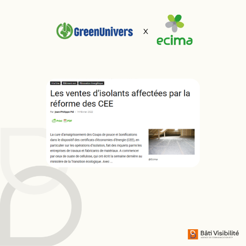 Green Univers et Ecima